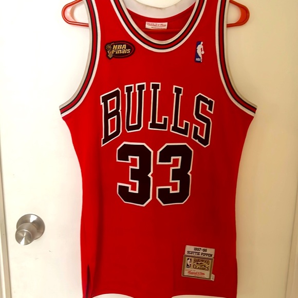 Hardwood classic pippin (33) stitched jerseys - Picture 1 of 2